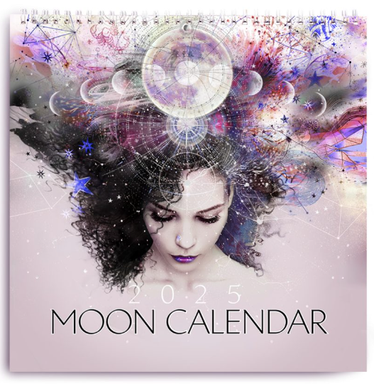 2025 Moon Calendar Crystal Arcana