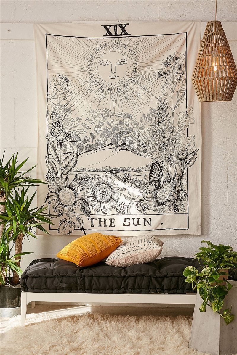 Wall Hanging Tapestry Small – Crystal Arcana