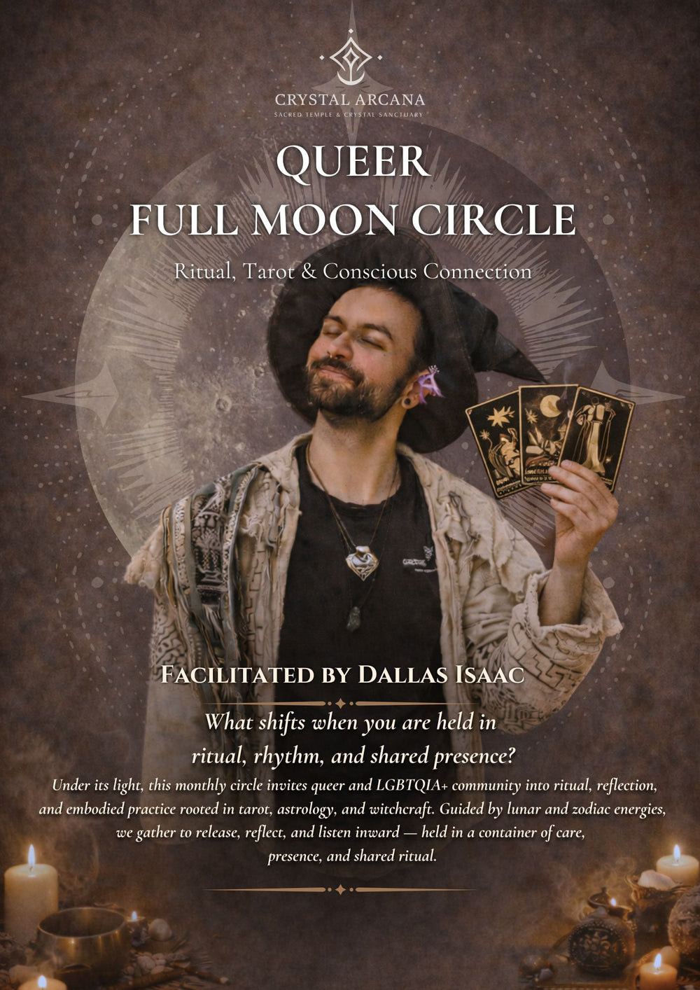 Queer Full Moon Circle - TICKET LINK TBC