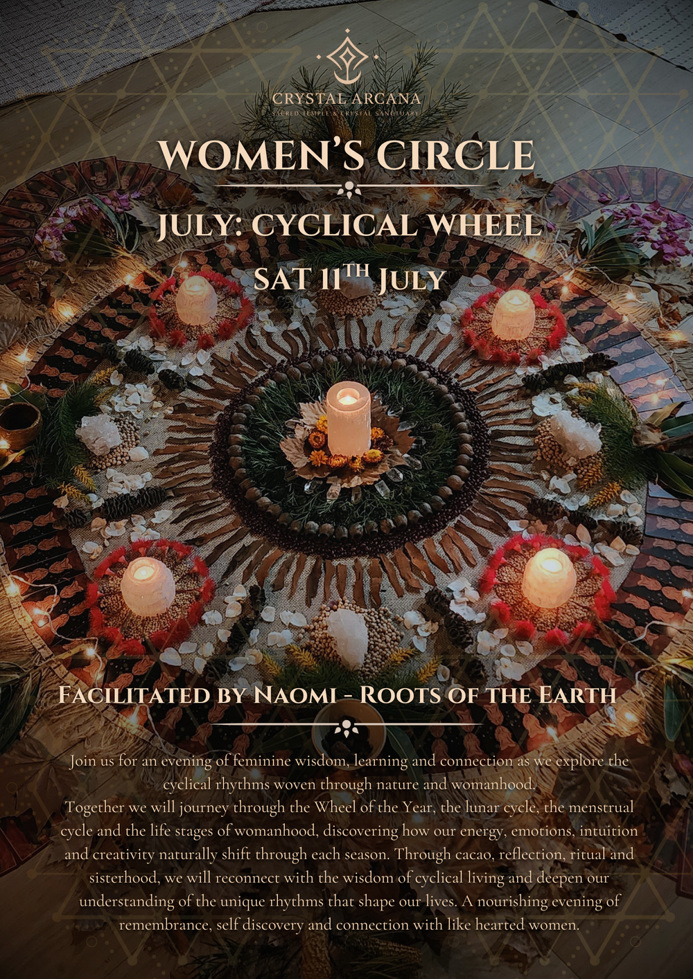 Women's Circle - Cyclical Wheel with Naomi (Roots Of The Earth)