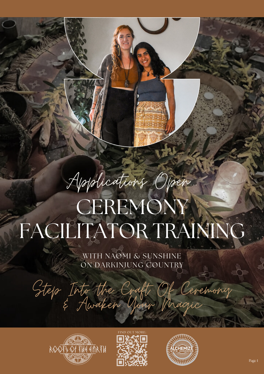Ceremony Facilitator Training (2hr From Sydney) 4 Day Training