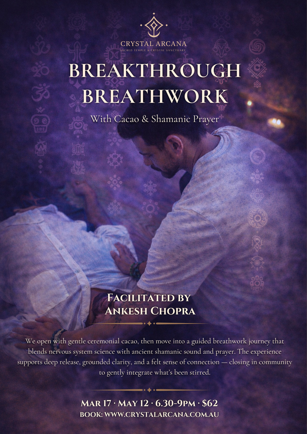 Breakthrough Breathwork with Shamanic Prayer - $62