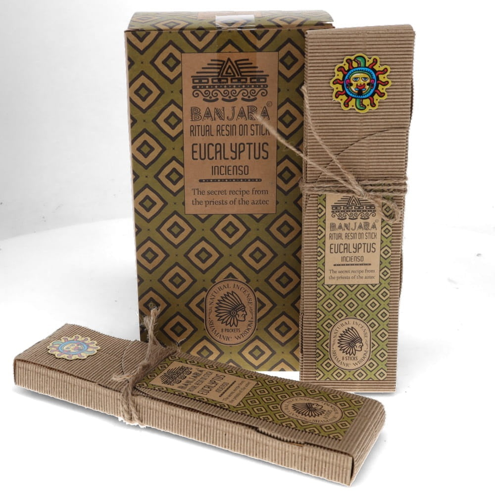 Shamanic Wisdom Premium Ritual Incense - Eucalyptus – Crystal Arcana