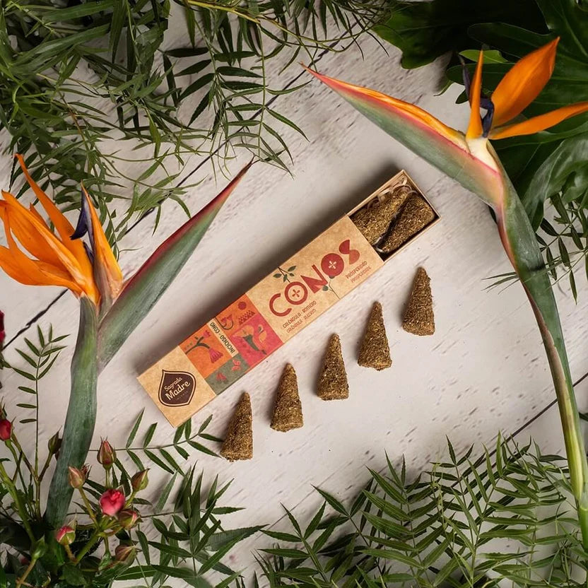 Sagrada Madre Incense Cones - Calendula & Rosemary