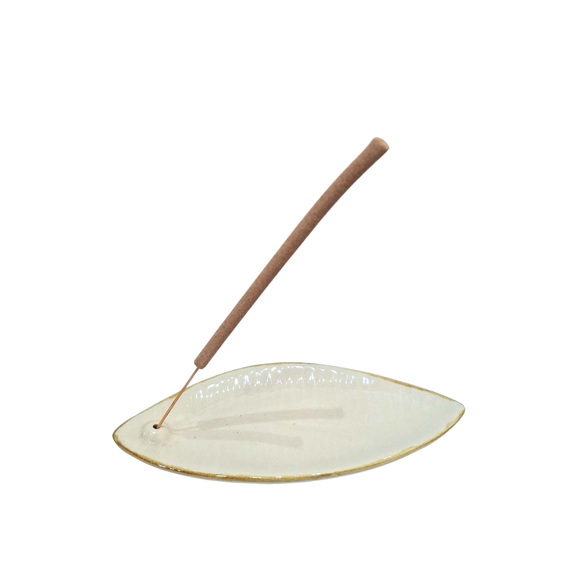 Incense Burner Ceramic - Leaf
