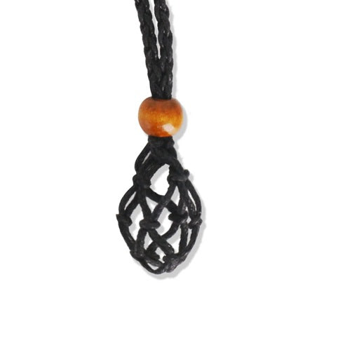 Basket Macrame Necklace