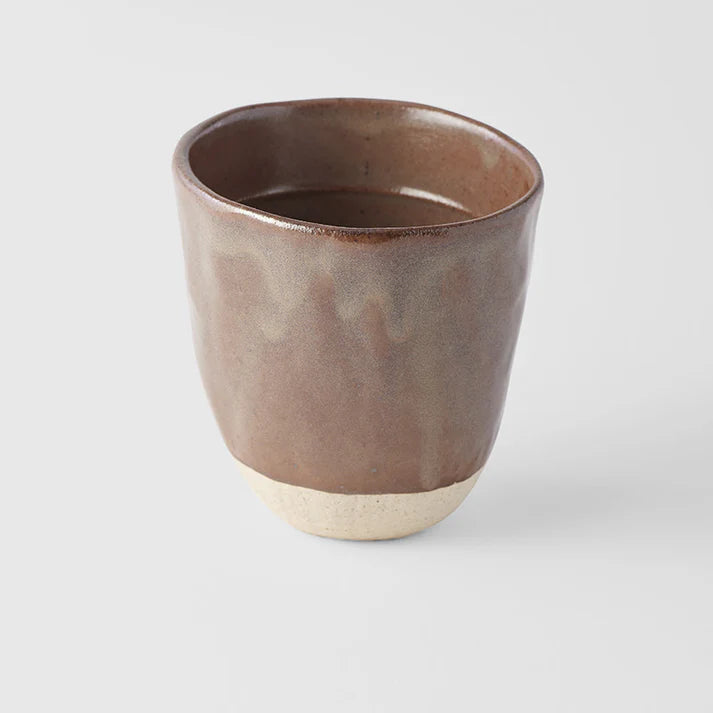 Cacao Cup 280ml - Lopsided Brown