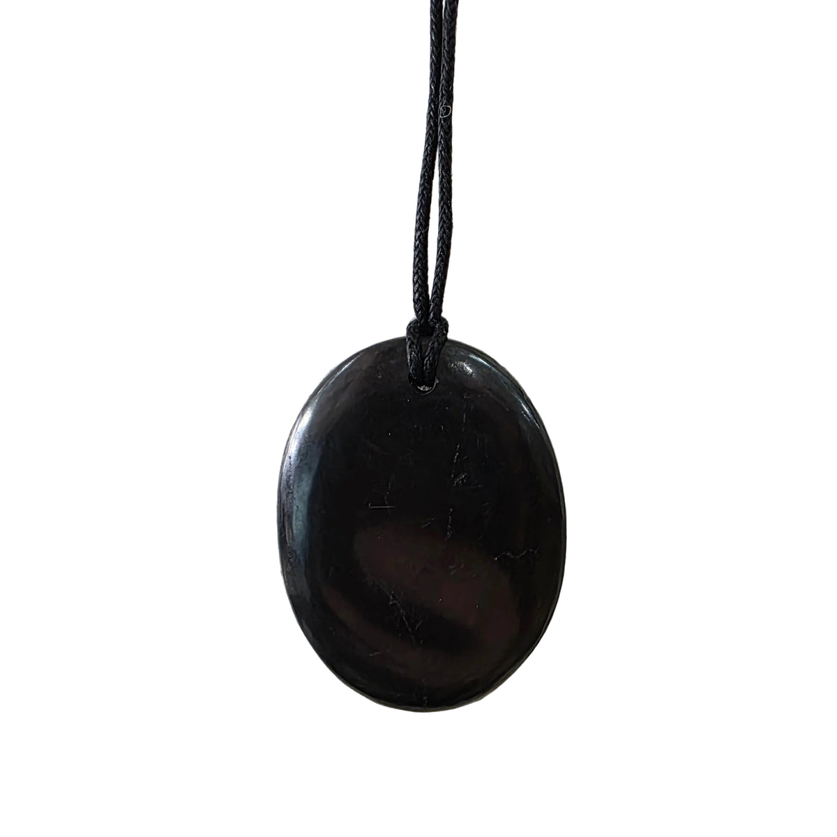 Shungite Pendant - Oval 5cm