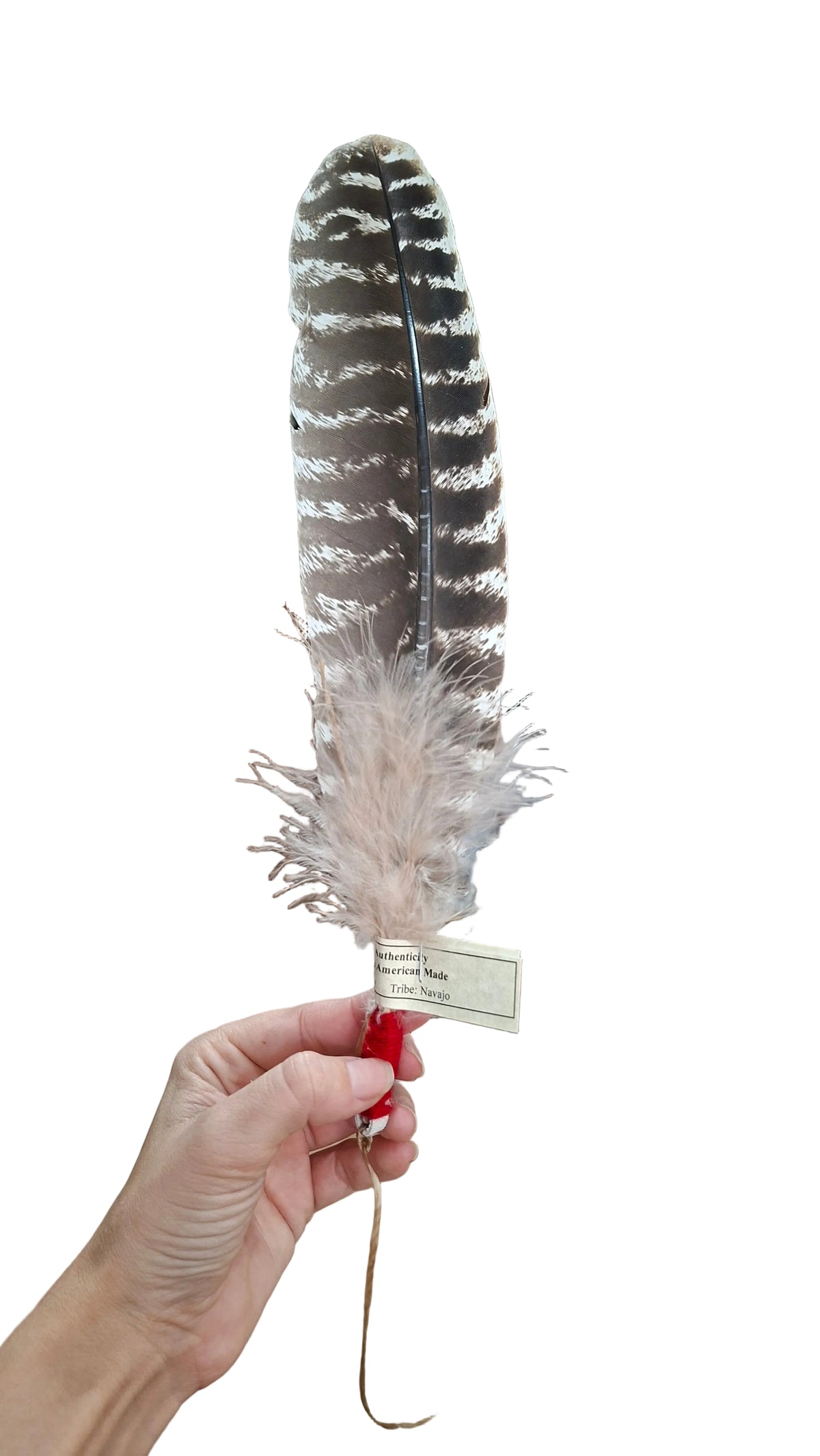 Authentic Navajo Made - Single Turkey Feather