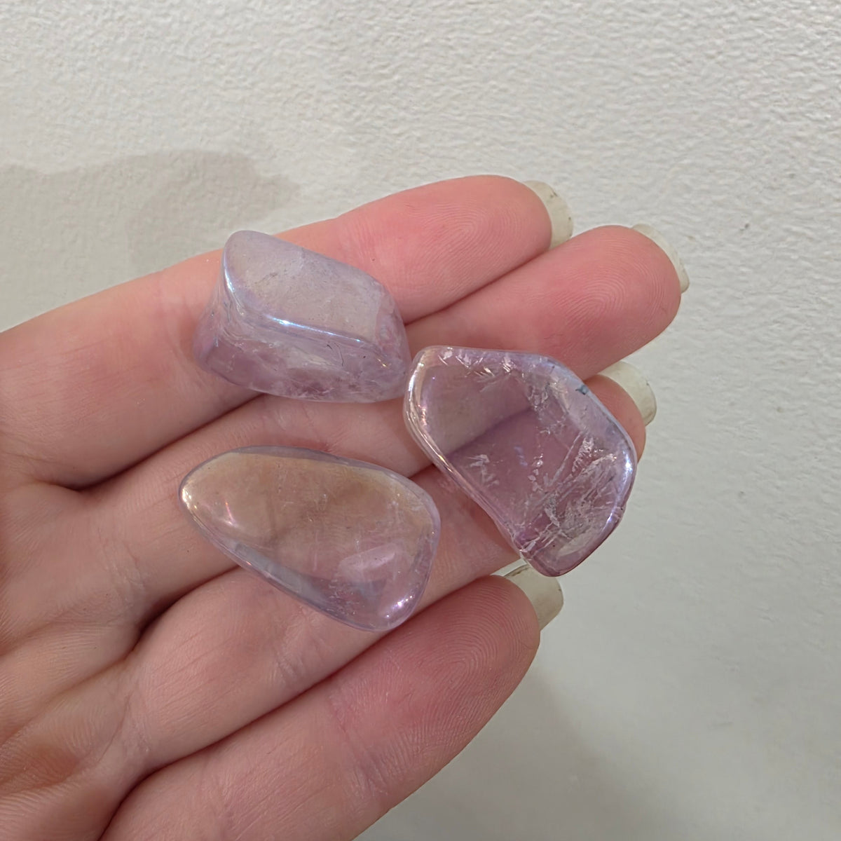 Aura Amethyst Tumble