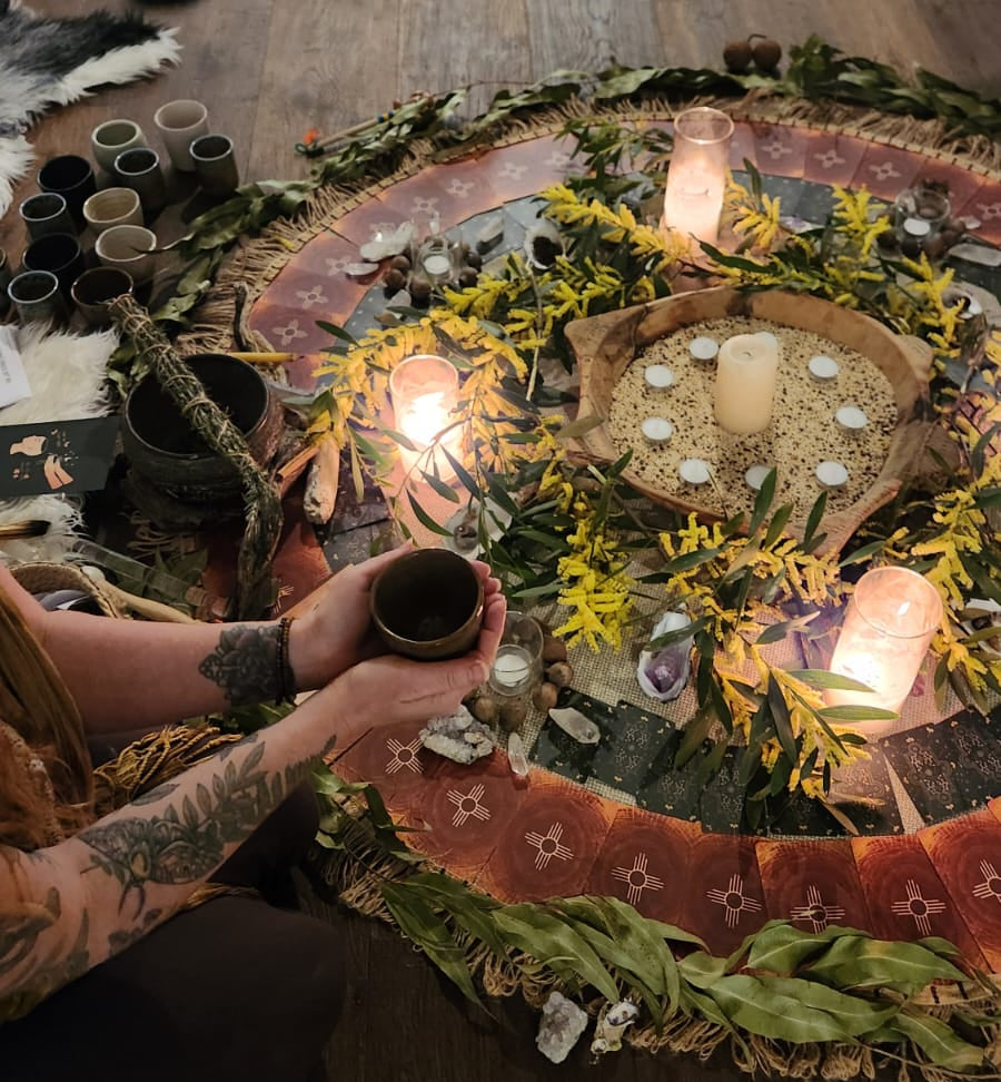 Sacred Temple at Crystal Arcana