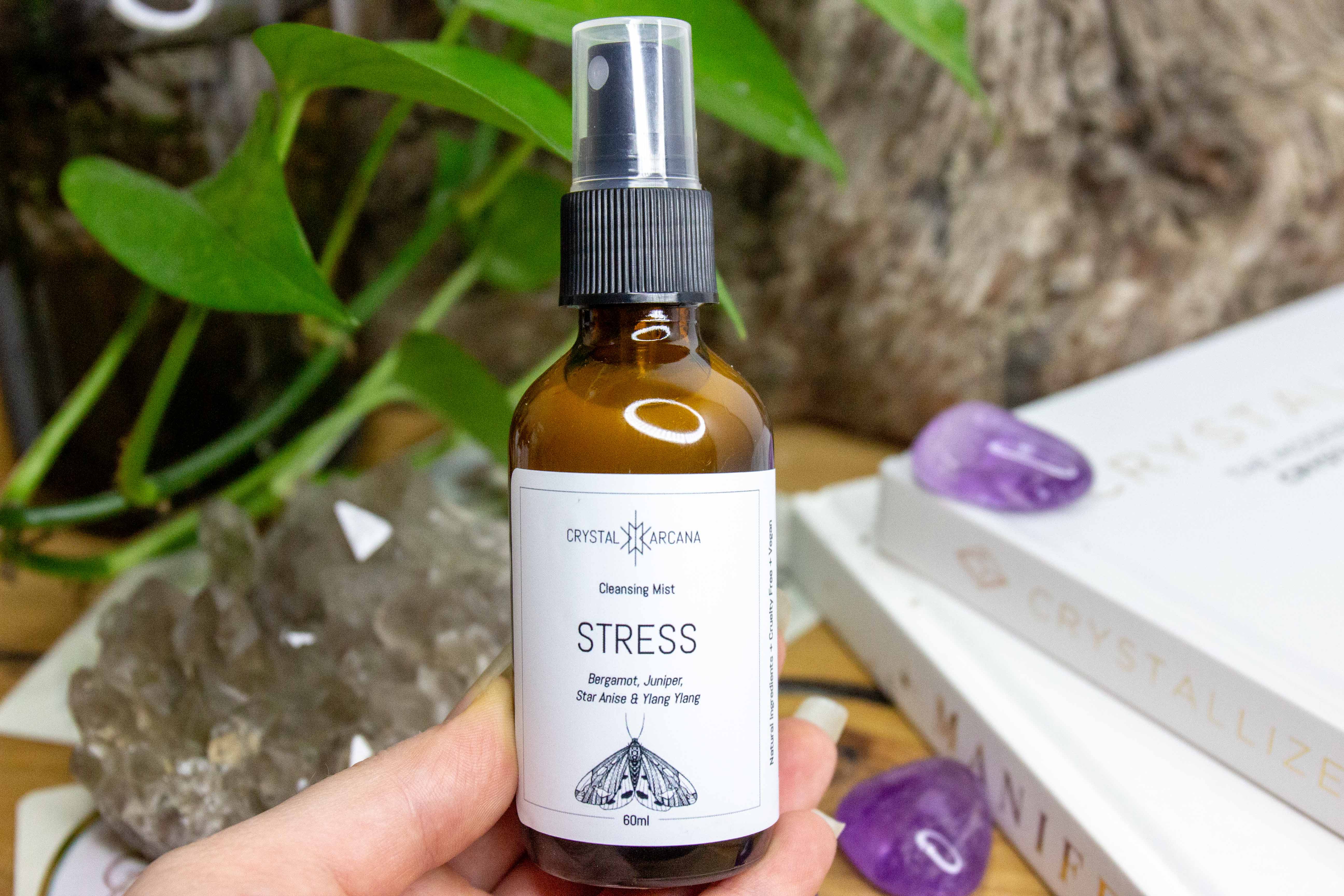 Stress Room Spray - Bergamot, Juniper, Star Anise & Ylang Ylang