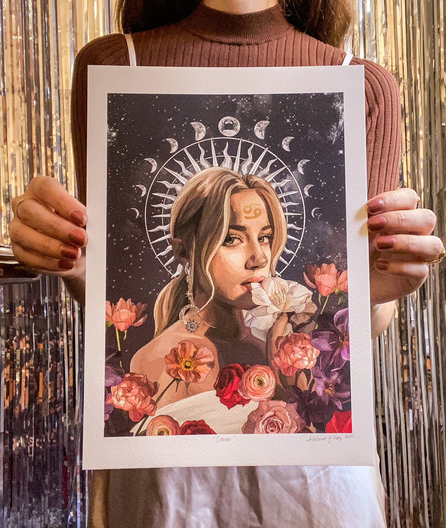 Zodiac Prints by Helena Illustrated (A4)