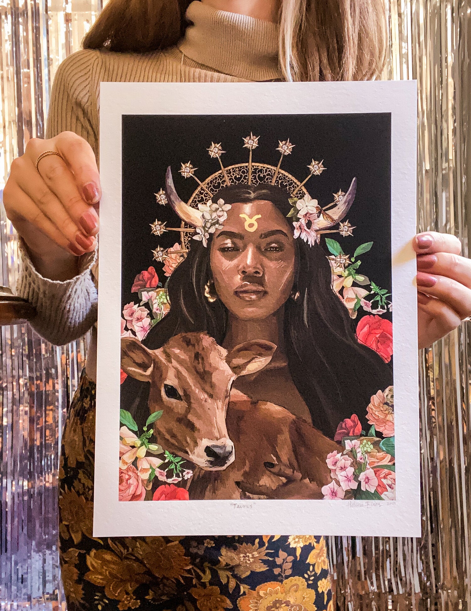 Zodiac Prints by Helena Illustrated (A4)